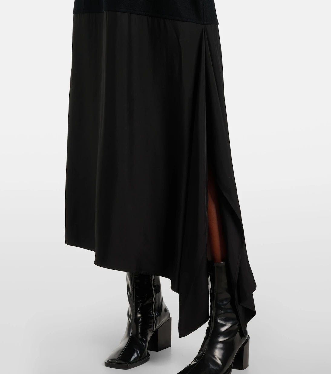 Jil Sander - Convertible wool midi dress