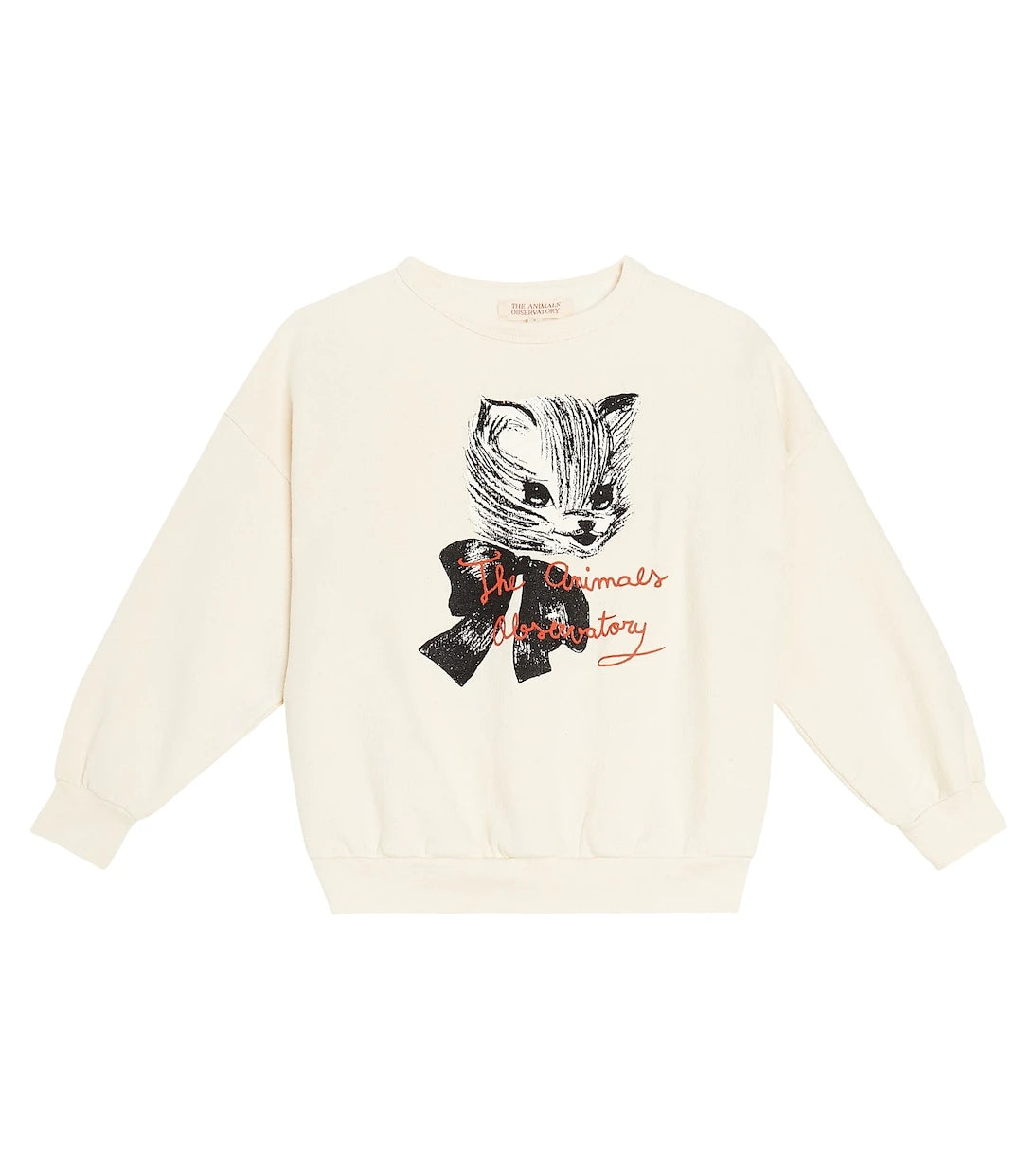 The Animals Observatory - Big Bear printed cotton sweatshirt