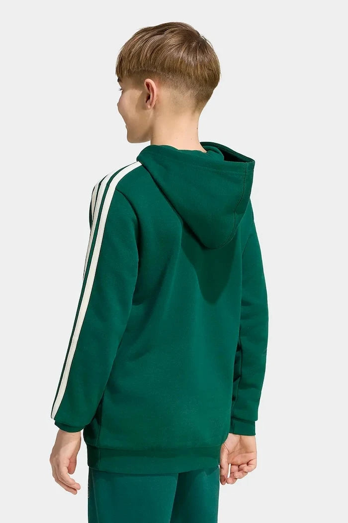 adidas kapüşonlu çocuk pamuklu sweatshirt