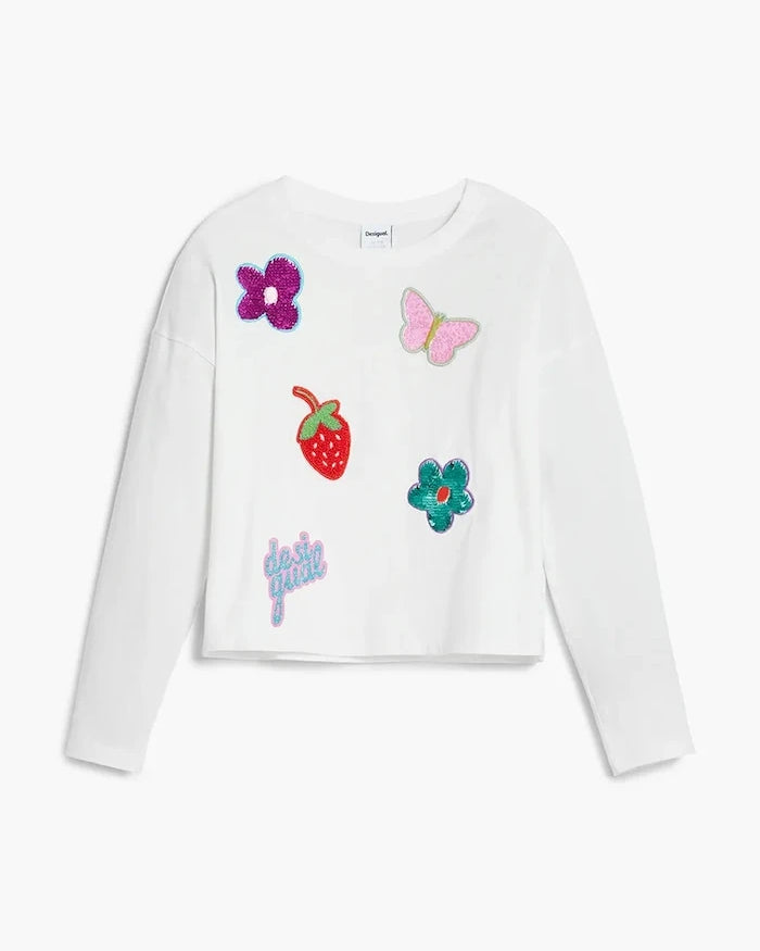 Desigual Uzun Kollu Çocuk Bluzu