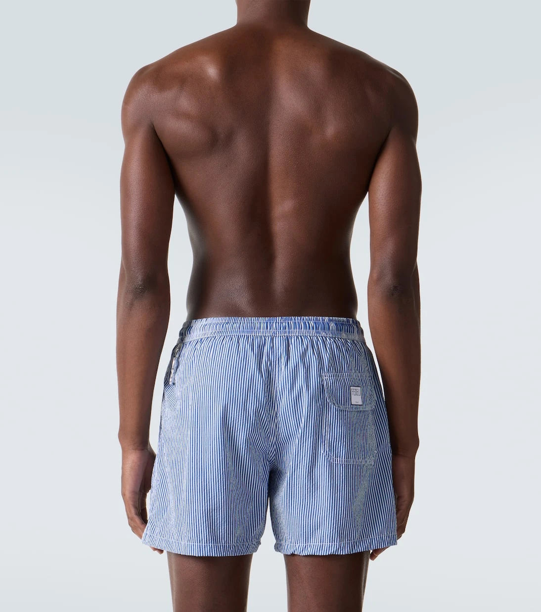 Fedeli - Madeira striped swim trunks