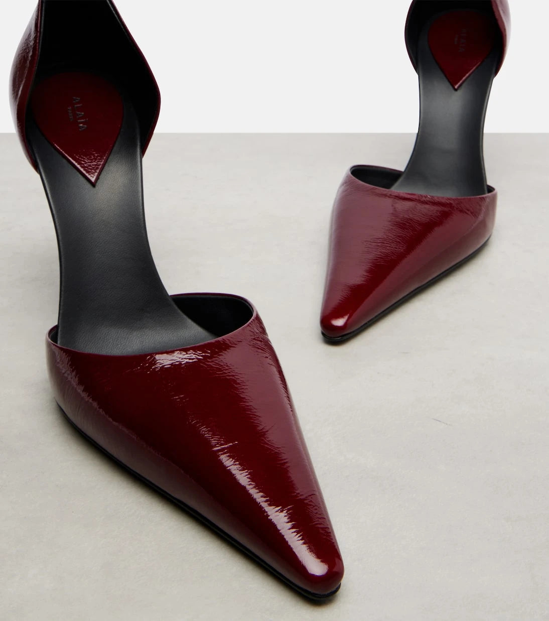 Alaïa - 90 leather pumps