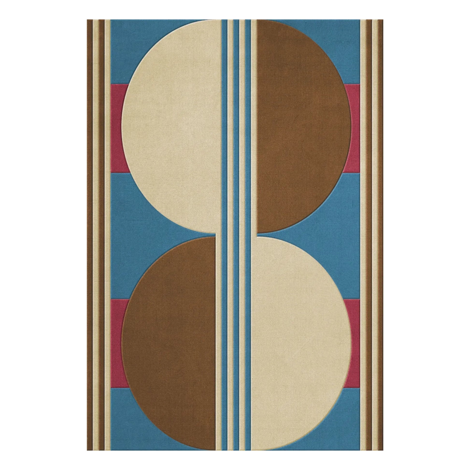 Layered - Mezza Confetto wool rug | Multicoloured