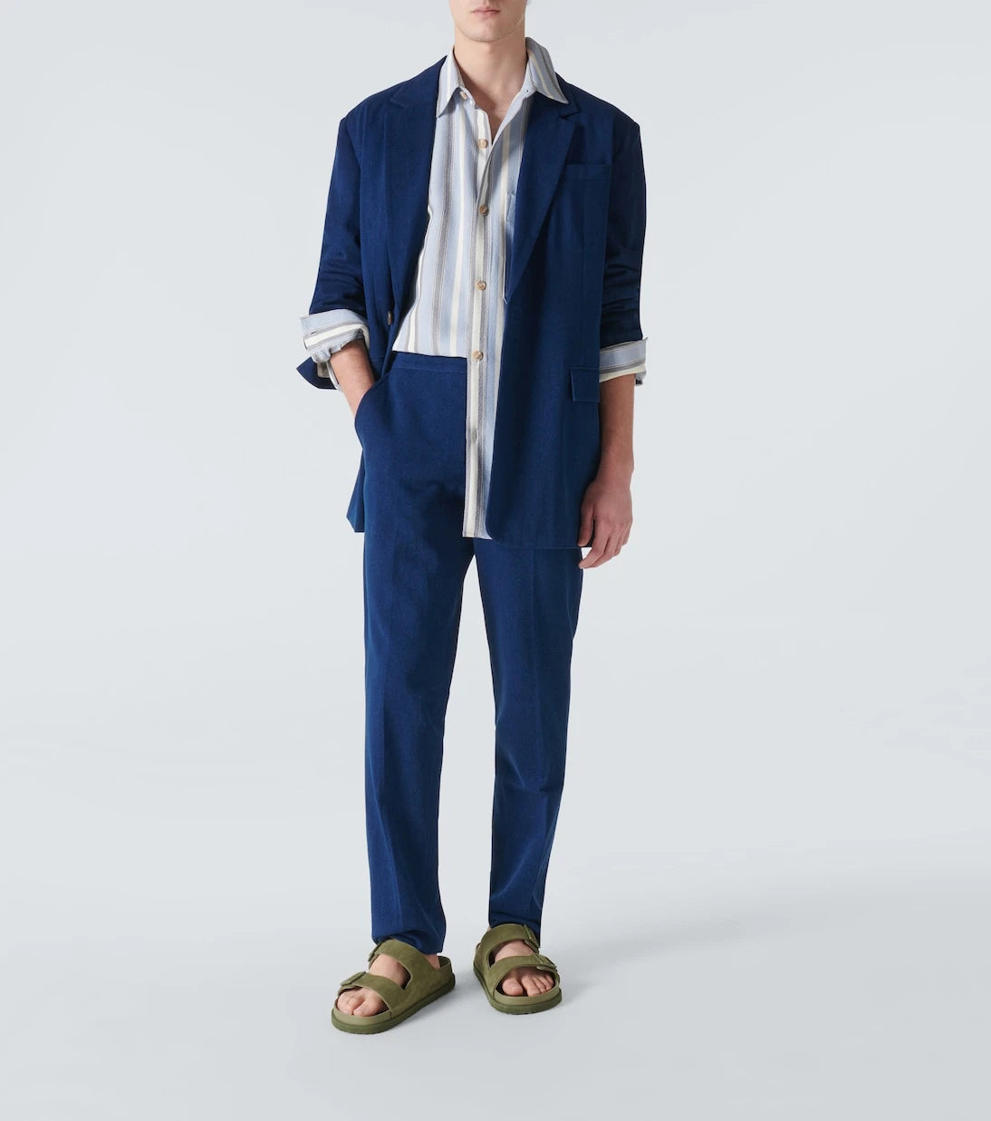 King & Tuckfield - Cotton slim pants