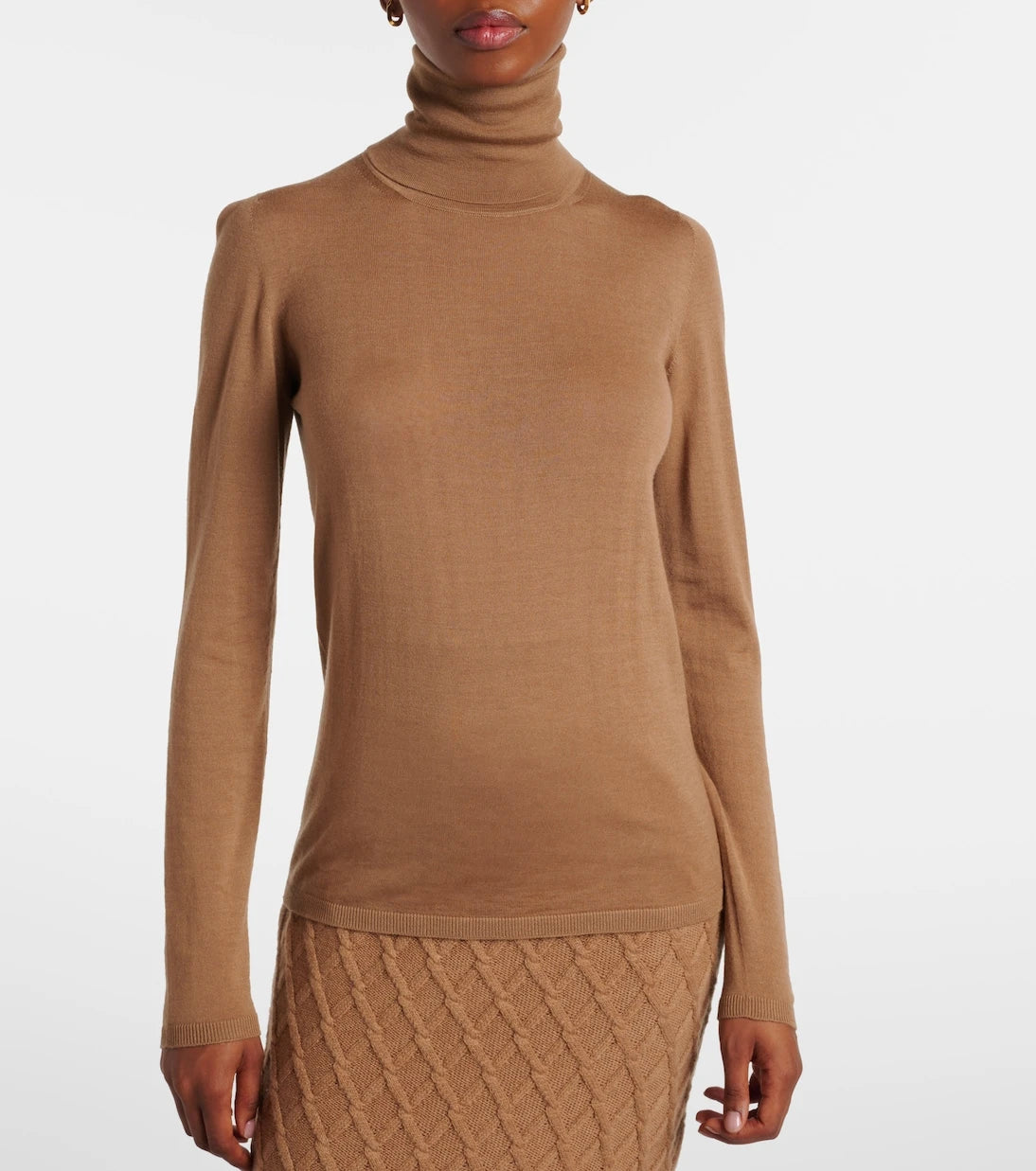 Max Mara - Saluto virgin wool turtleneck sweater