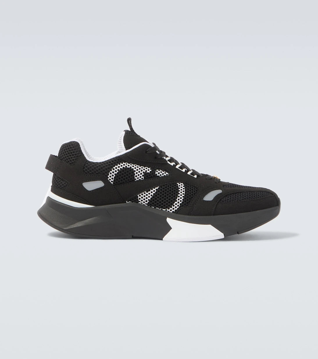 Valentino Garavani - Demiyee suede-trimmed sneakers