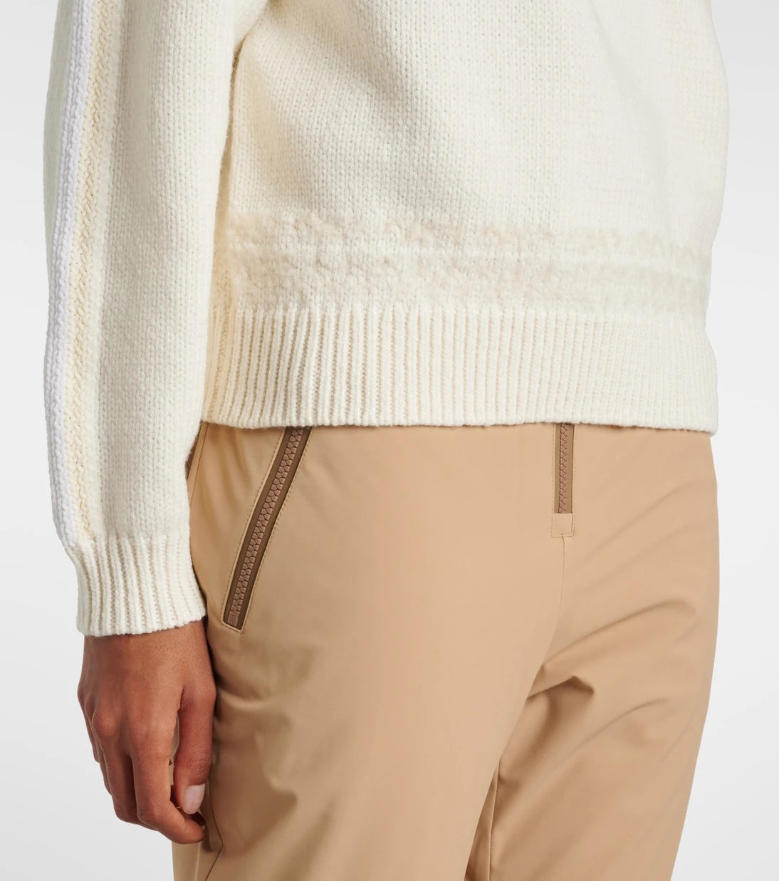 Bogner - Elana jacquard wool-blend half-zip sweater