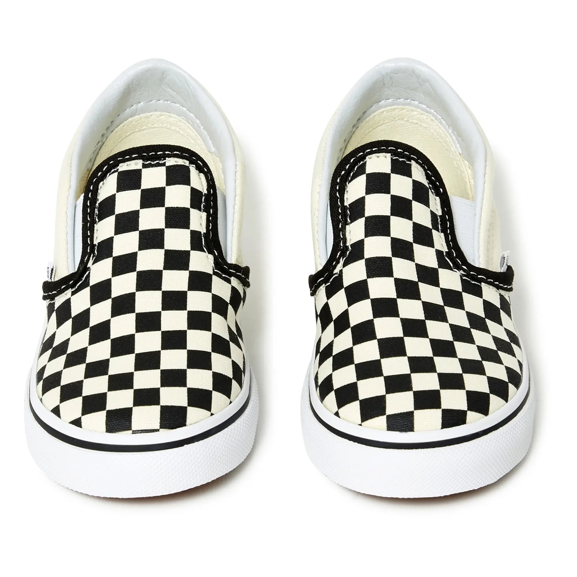 Vans - Checkerboard Classic Slip-On Shoes | White