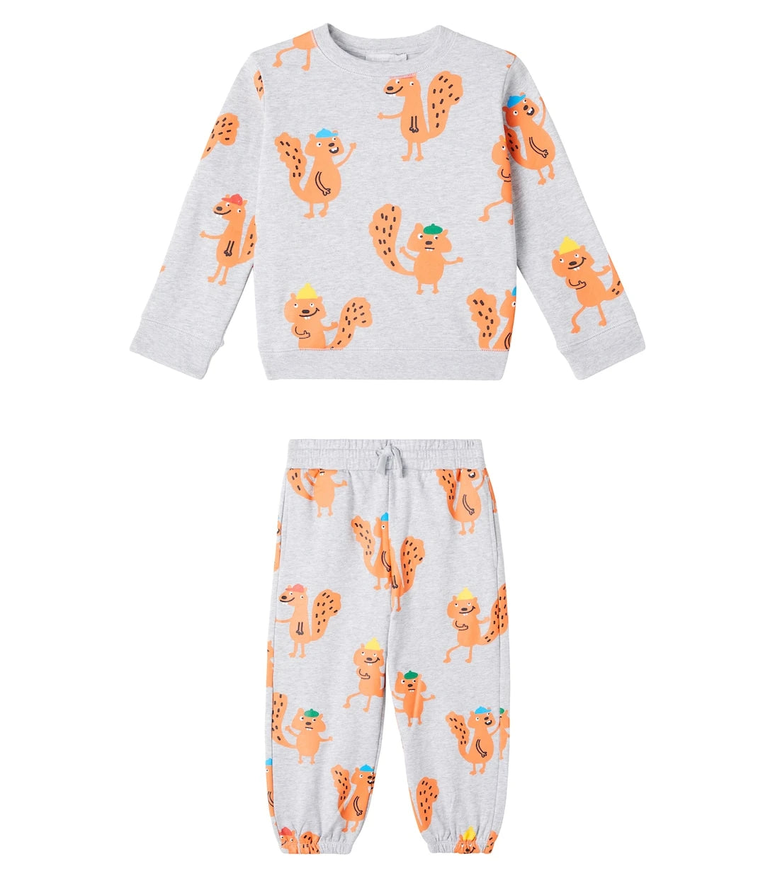 Stella McCartney Kids - Cotton sweatshirt and sweatpants set