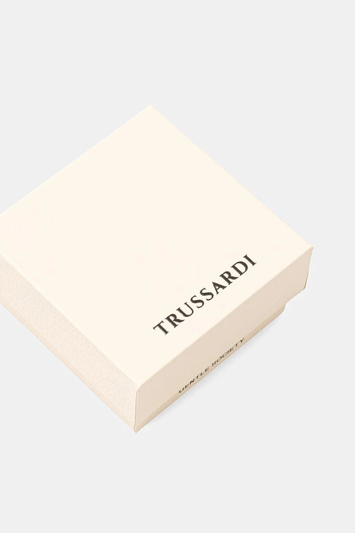 Trussardi kadın paslanmaz çelik küpe T-BOLD