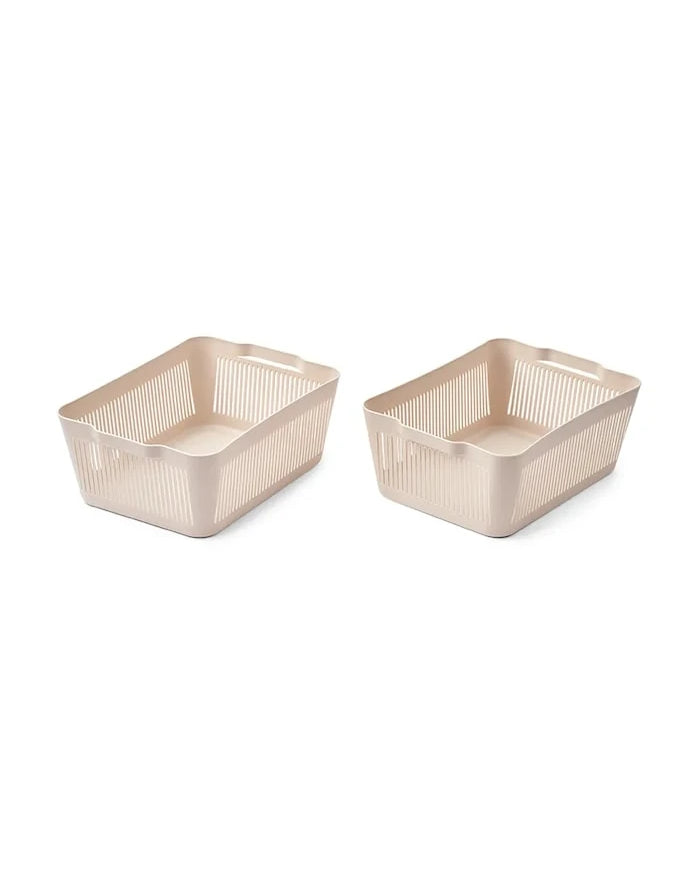 Liewood Makeeva Basket L Saklama Kutusu (2 adet) 14,5 x 27,5 x 39,5 cm