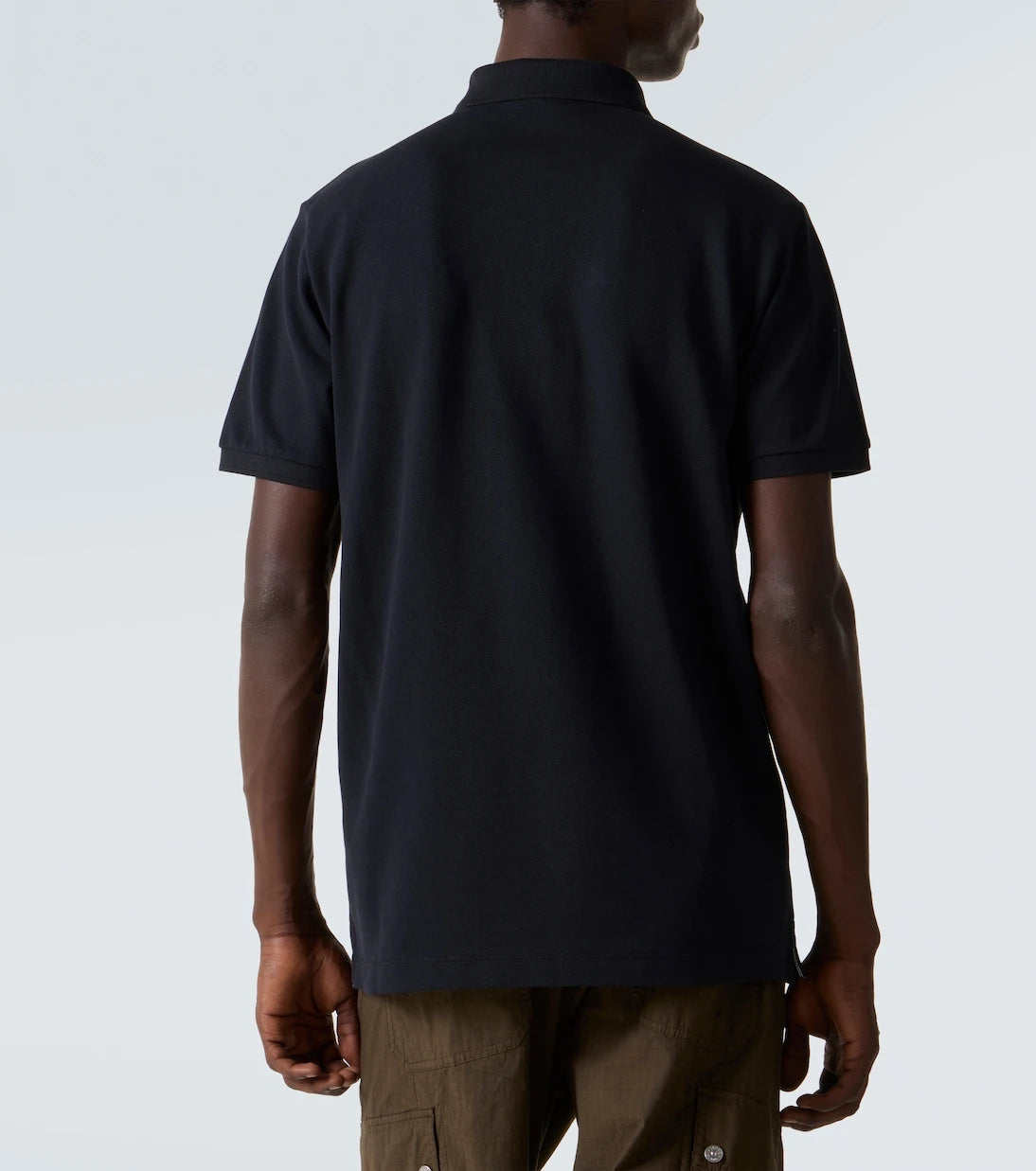 Stone Island - Compass cotton piqué polo shirt