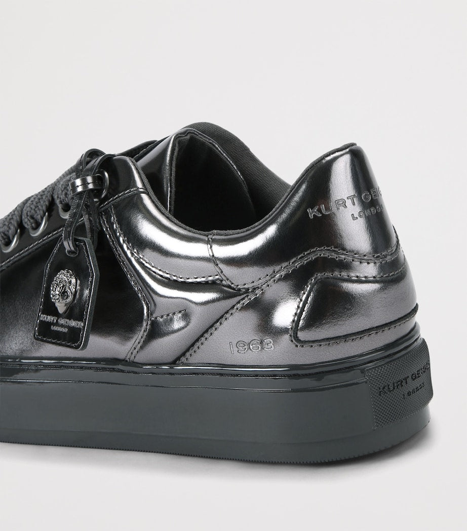 Metallic Leather Southbank Tag Sneakers