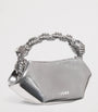 GANNI Silver Mini Bou Top-Handle Bag