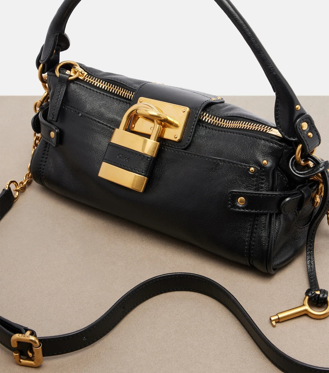 Chloé - Paddington Small leather shoulder bag