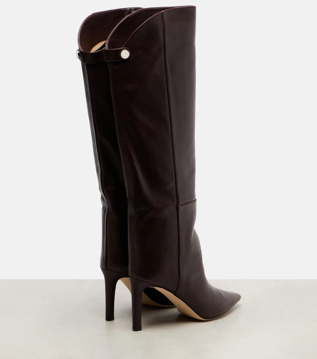 Jimmy Choo - Alizze 85 leather knee-high boots