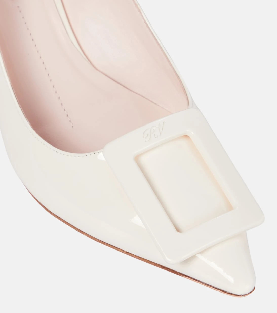 Roger Vivier - Virgule askılı deri topuklu ayakkabı