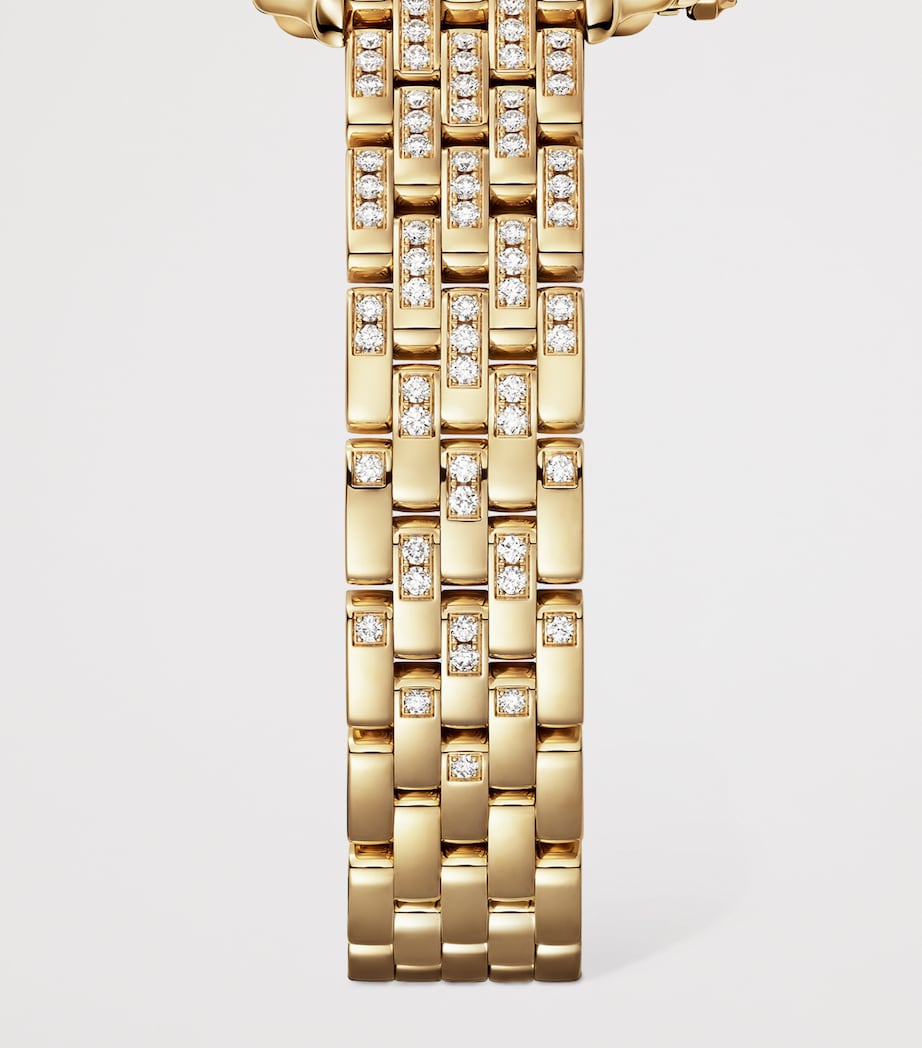 Yellow Gold and Diamond Panthère de Cartier Watch 22mm