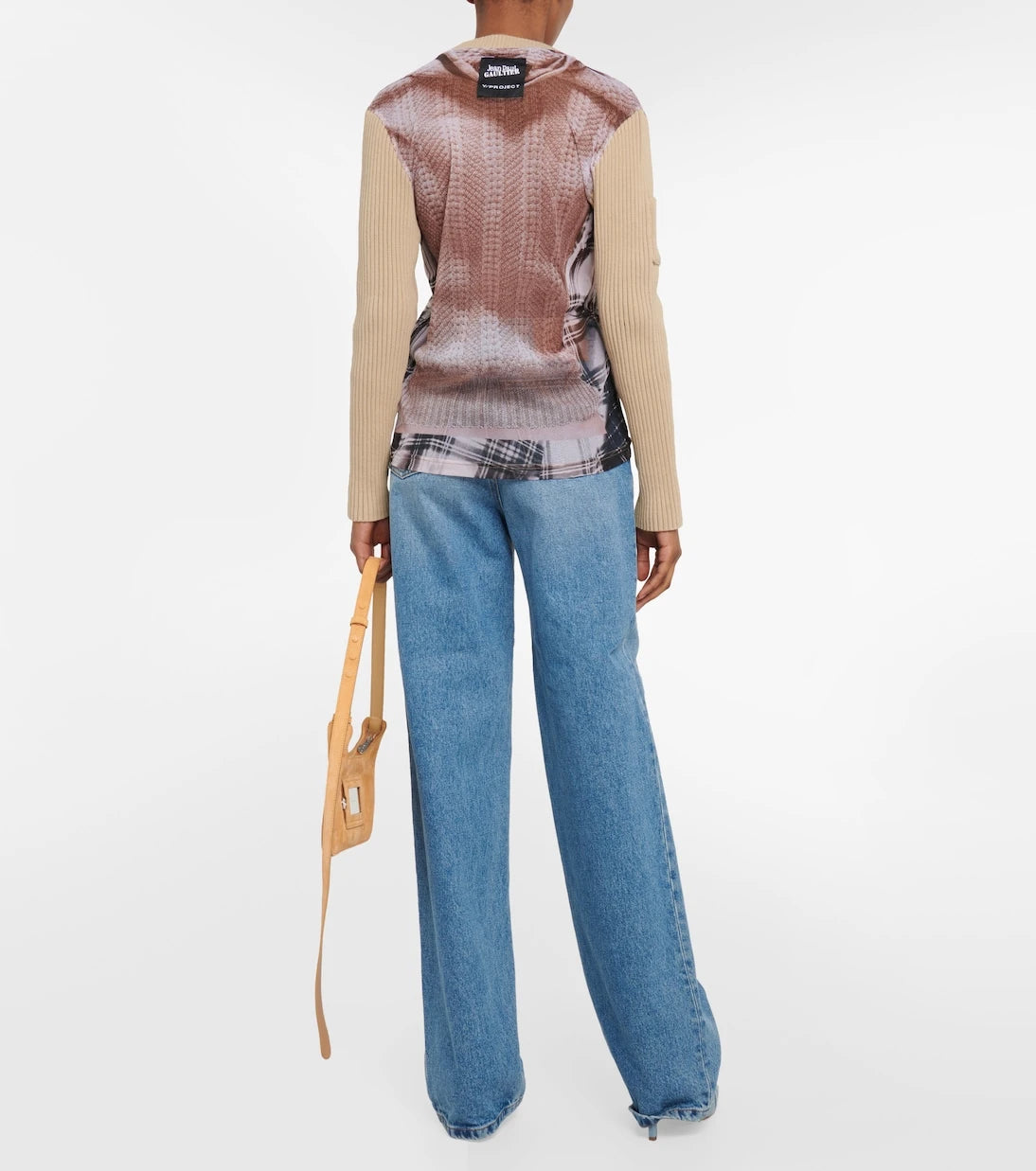 Y/Project - x Jean Paul Gaultier Trompe L'Oeil top