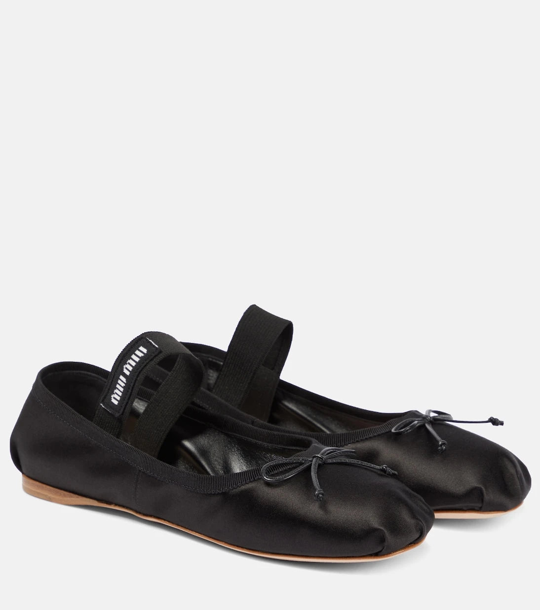 Miu Miu - Satin ballet flats