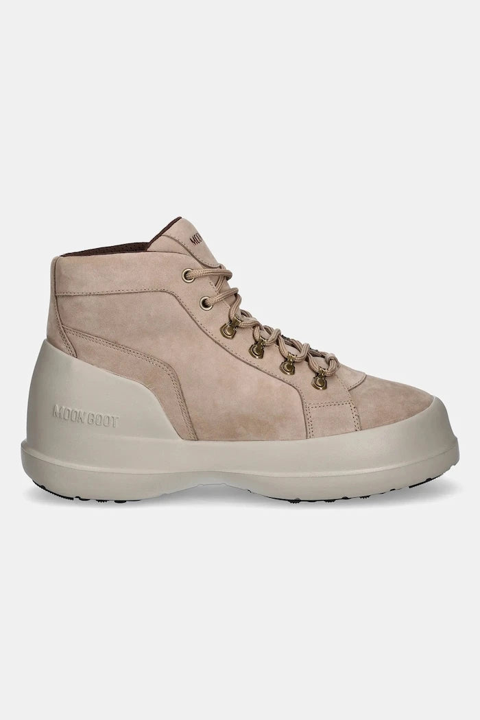 Туристически обувки от набук Moon Boot MB LUNA TREK MID NUBUCK