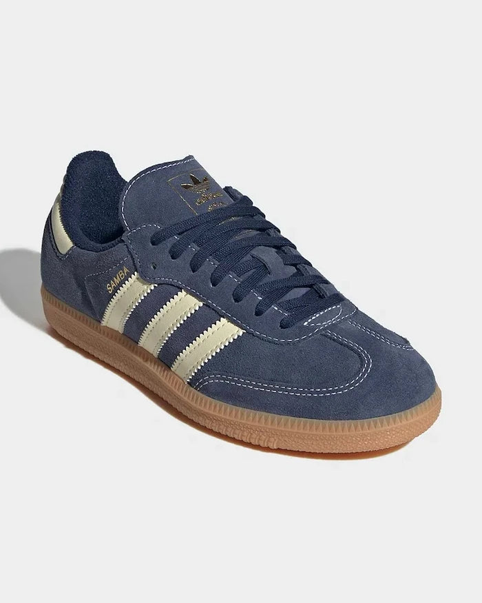 adidas Originals SAMBA OG çocuk süet spor ayakkabı