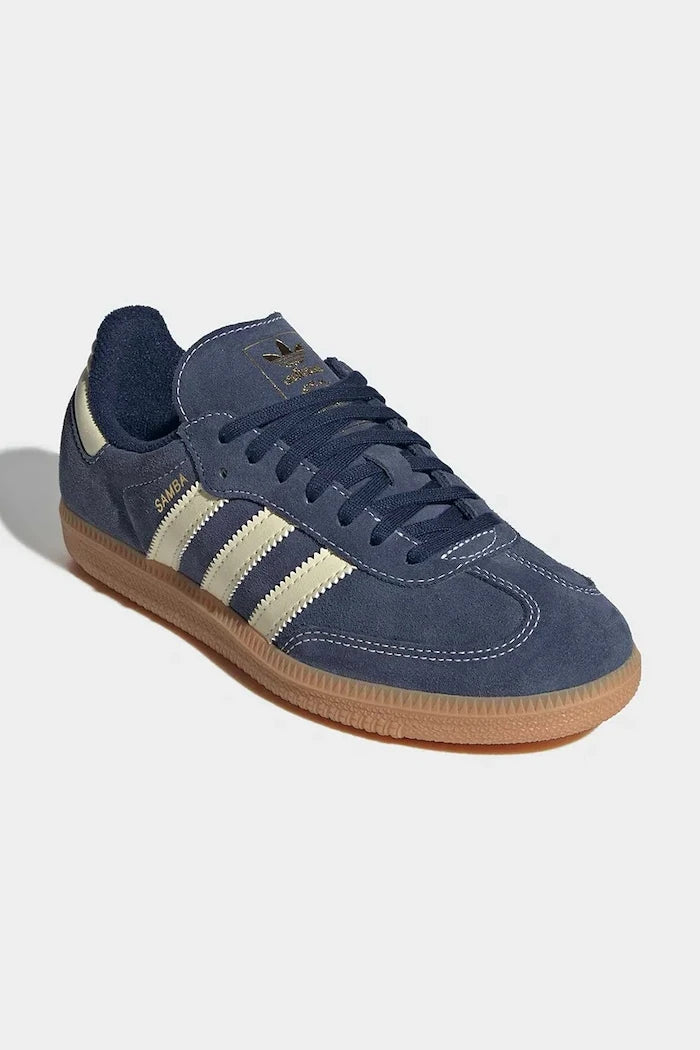 adidas Originals SAMBA OG çocuk süet spor ayakkabı