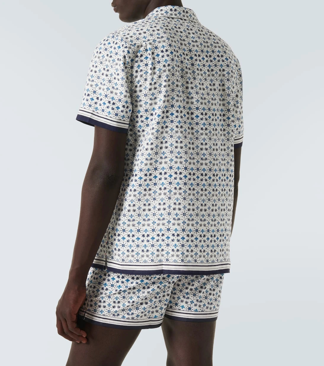 Orlebar Brown – Hibbert-Bowlinghemd mit Blumen