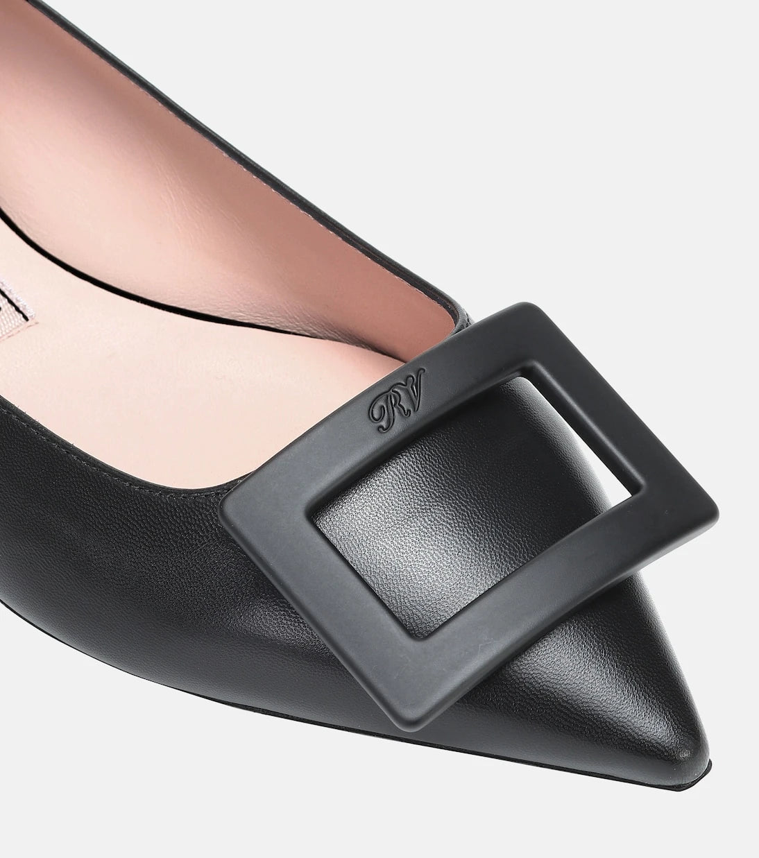 Roger Vivier - Gommettine Ball leather ballet flats