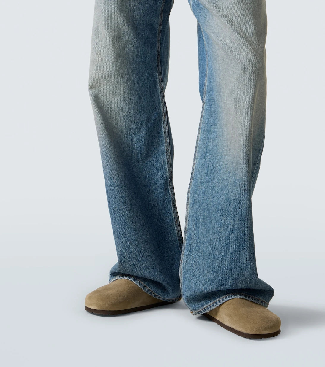 ERL - Mid-rise straight jeans