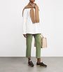 Veronica Beard Beige Renzo Tailored Trousers