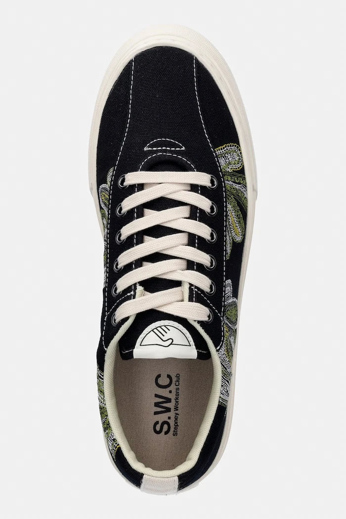 Stepney Workers Club DELLOW SHROOMHANDS REPAIR STITCH erkek düşük sneaker