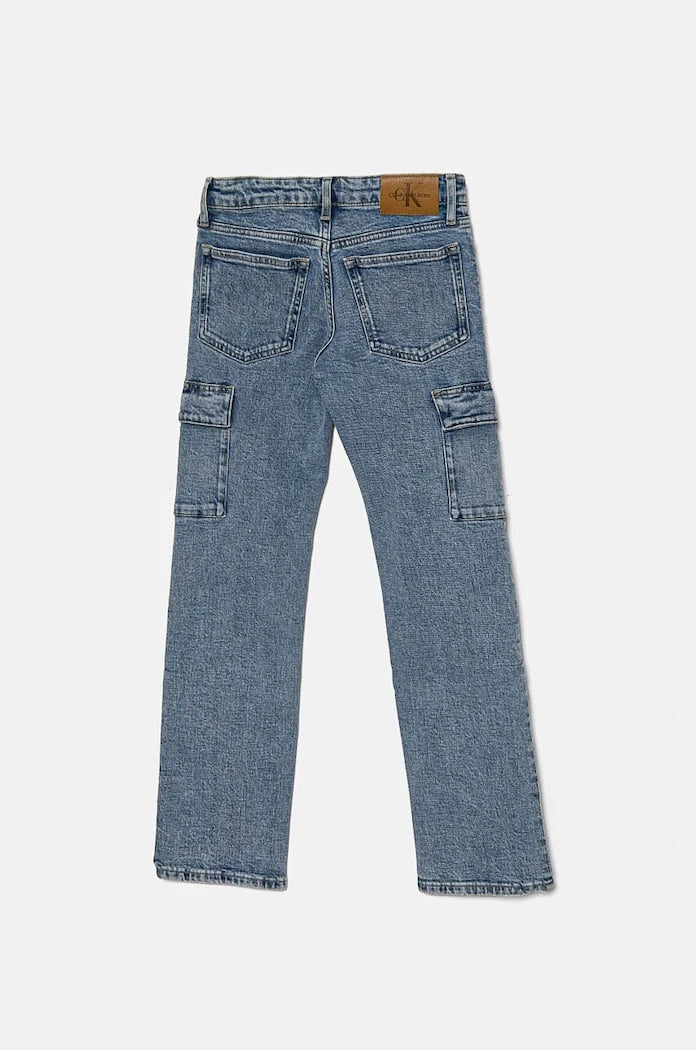 Детски дънки Calvin Klein Jeans MR STRAIGHT