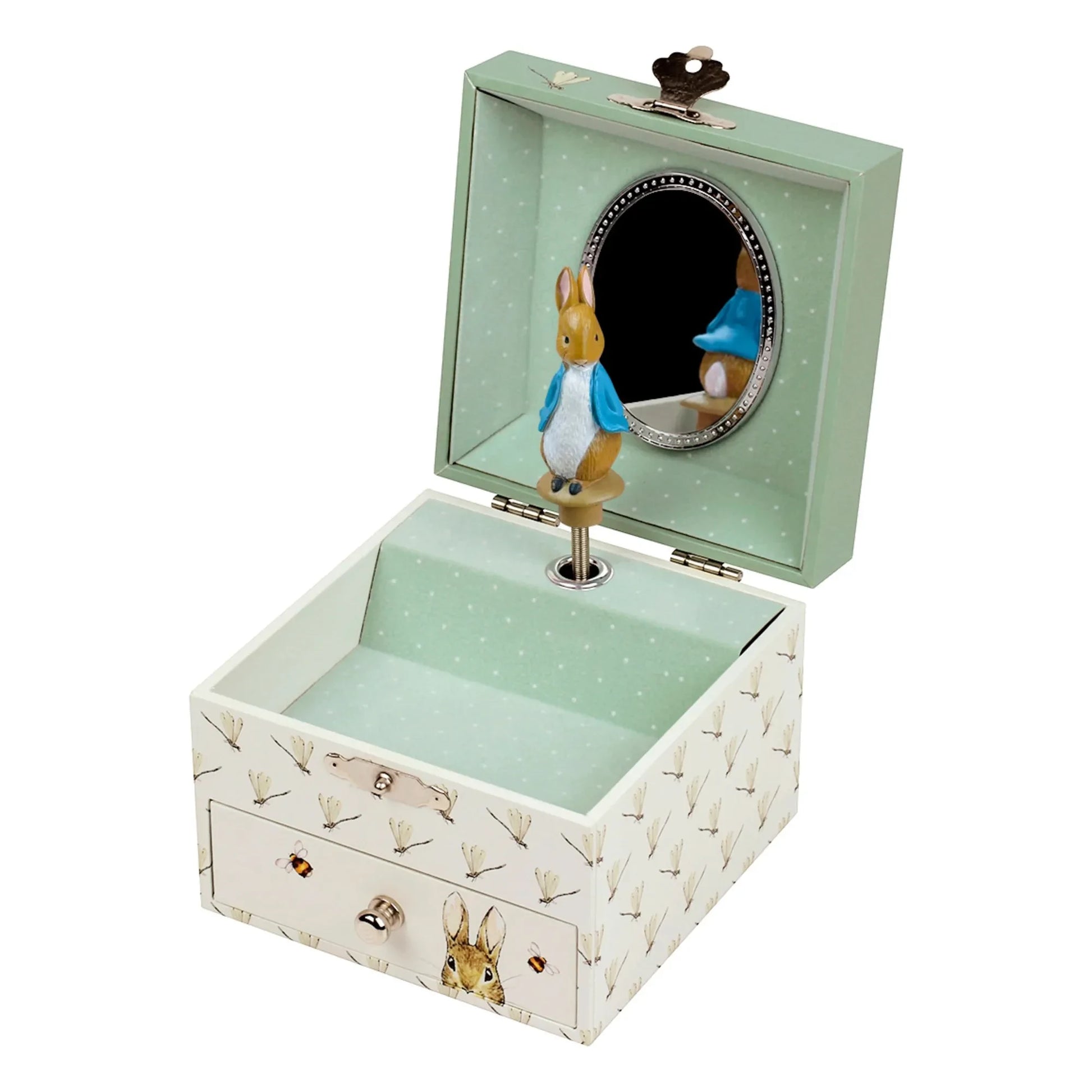 Trousselier - Rabbit music box | Aqua