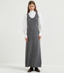Grey Cashmere Maxi Dress