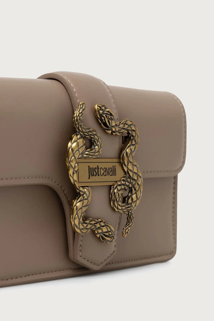 Just Cavalli suni deri kadın crossbody çanta