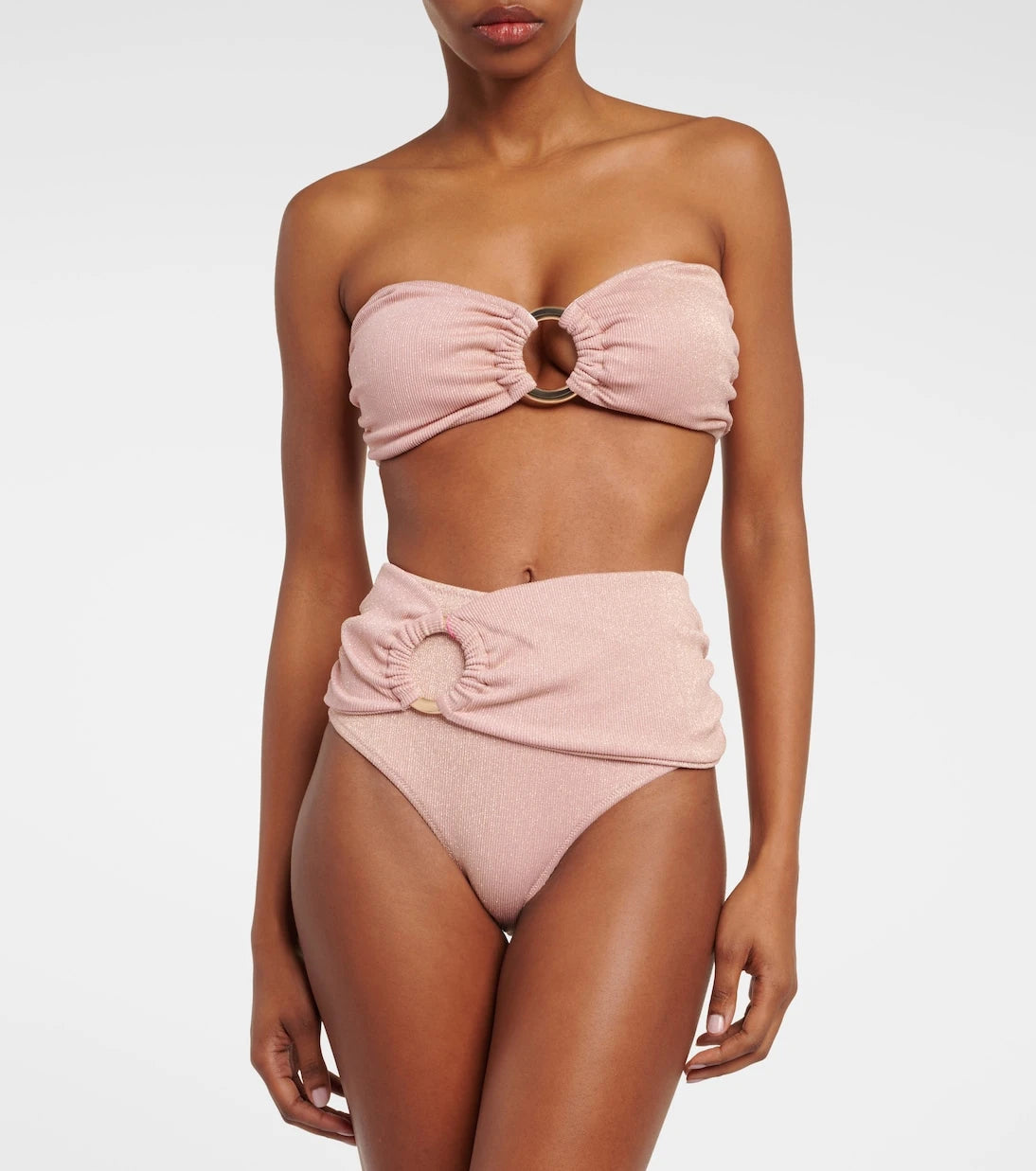 Alexandra Miro - Dorit ring-detail bikini bottoms