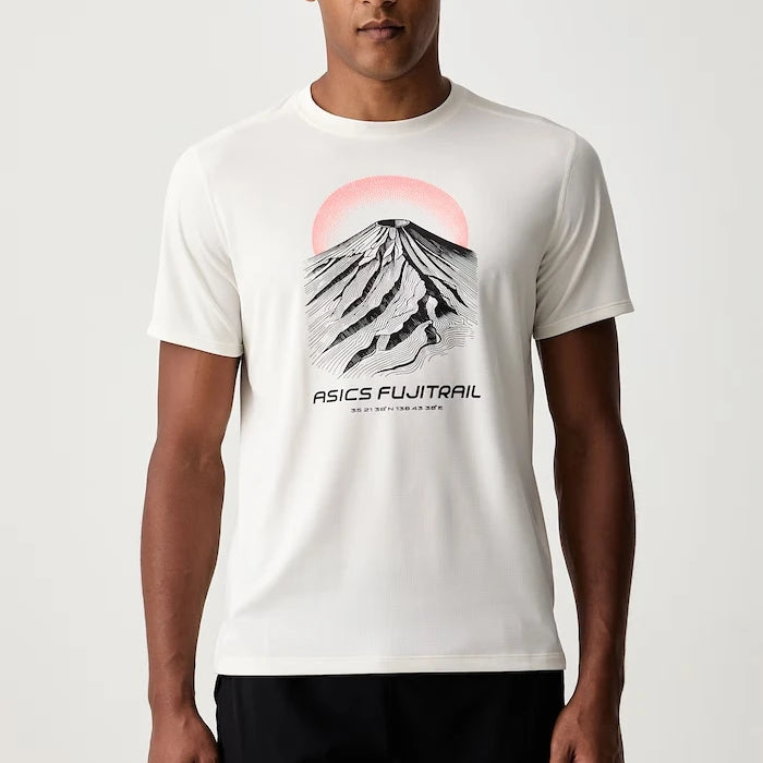 Asics erkek antrenman tişörtü FUJITRAIL LOGO SS TOP