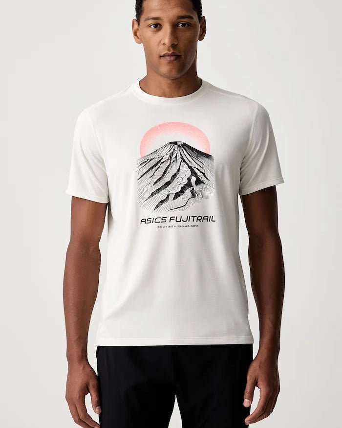 Asics erkek antrenman tişörtü FUJITRAIL LOGO SS TOP