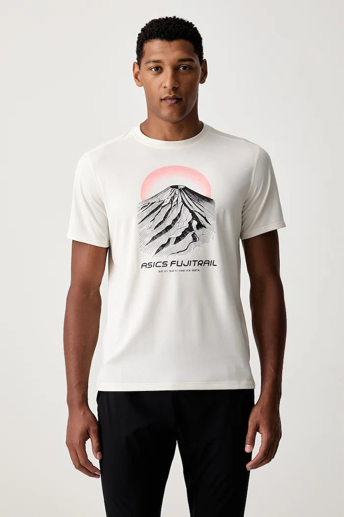Asics erkek antrenman tişörtü FUJITRAIL LOGO SS TOP