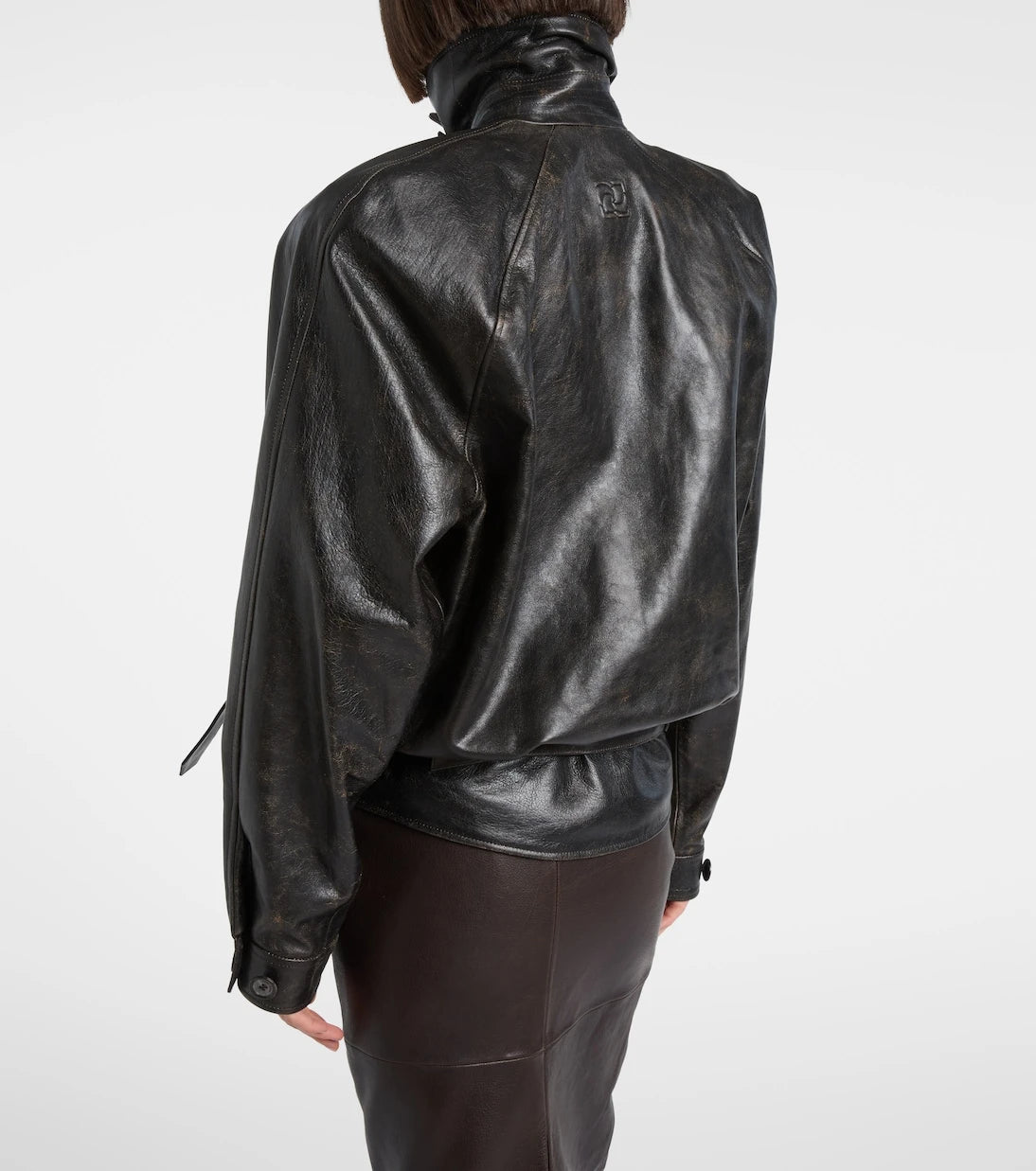 Magda Butrym - Belted leather jacket