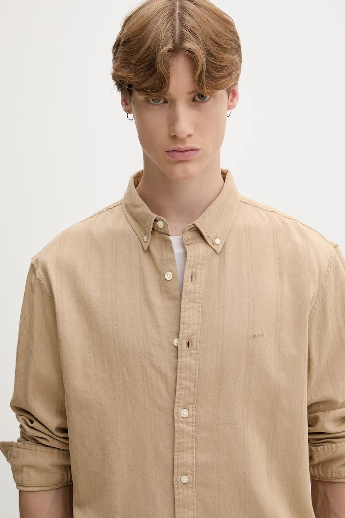 Levi's erkek ketenli gömlek AUTHENTIC BUTTON DOWN