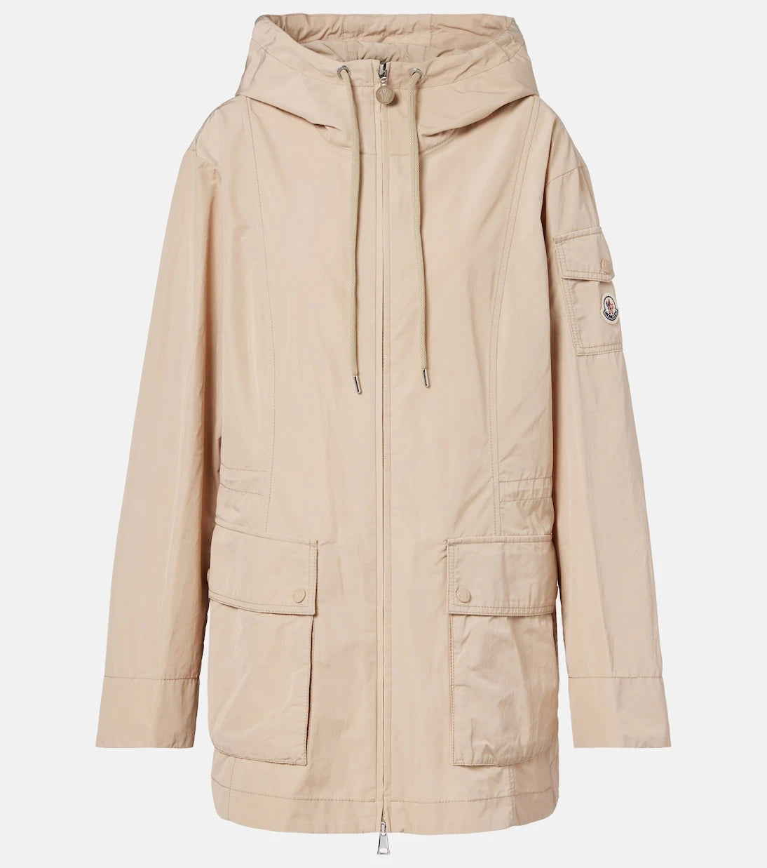 Moncler - Leandro technical poplin parka