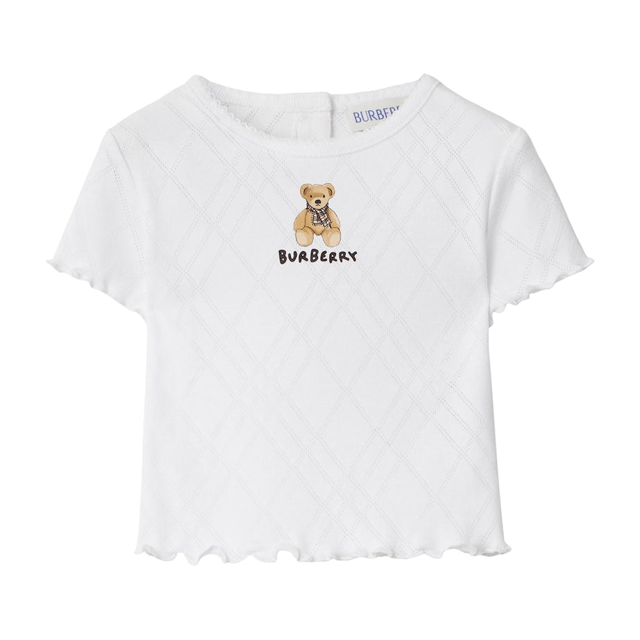 Burberry Kids Cotton Thomas Bear T-Shirt (6-24 Months)