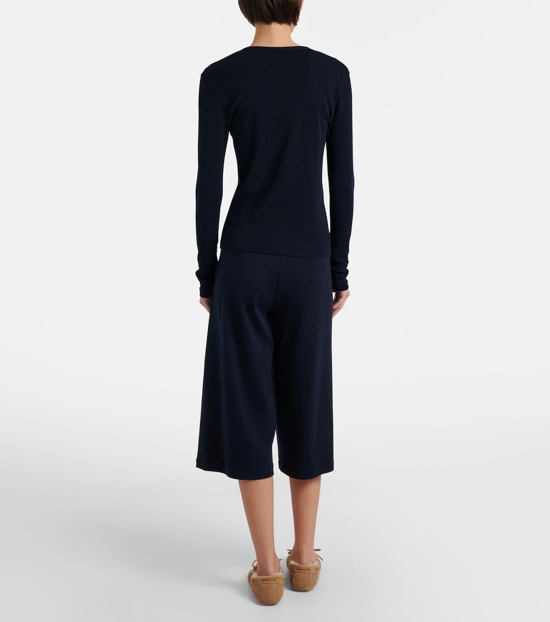 The Row - Dusk cotton Bermuda pants