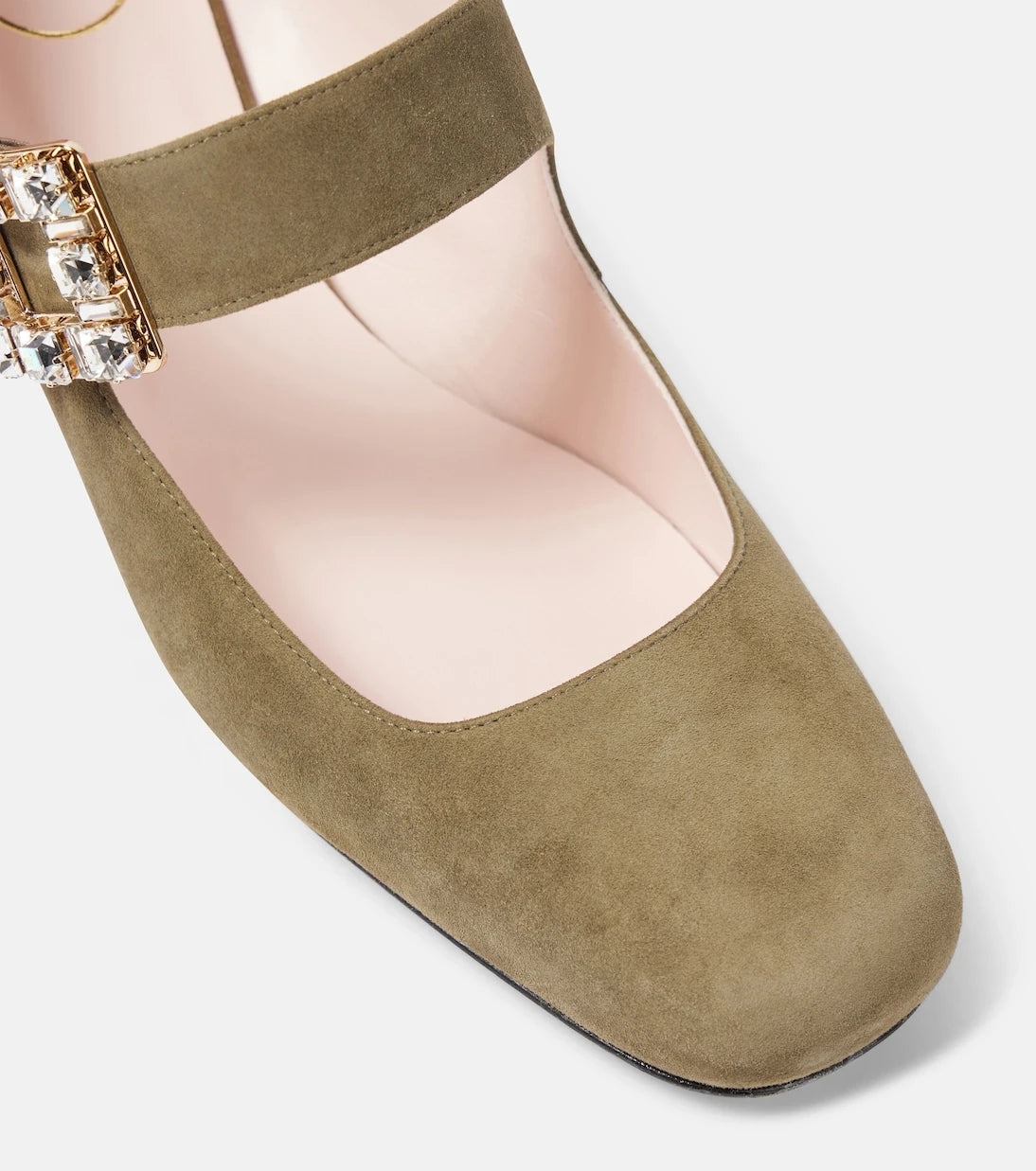 Roger Vivier - Trés Vivier 45 suede pumps