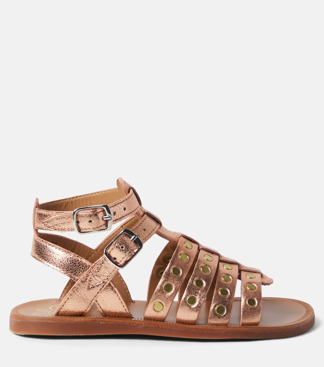 Pom d'Api - Plagette Stud leather gladiator sandals