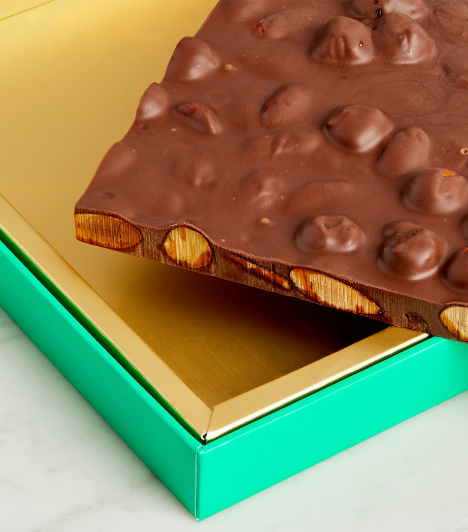 Harrods Almond and Hazelnut Chocolate Slab (260g)