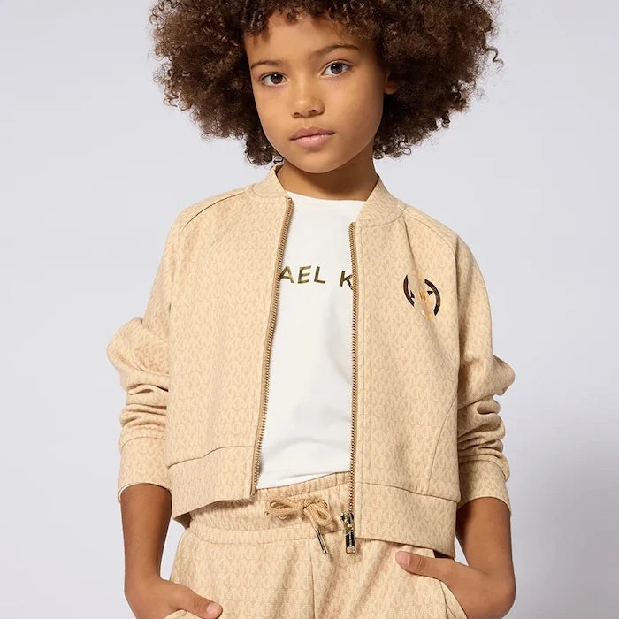 Michael Kors Çocuklar İçin Fermuarlı Sweatshirt