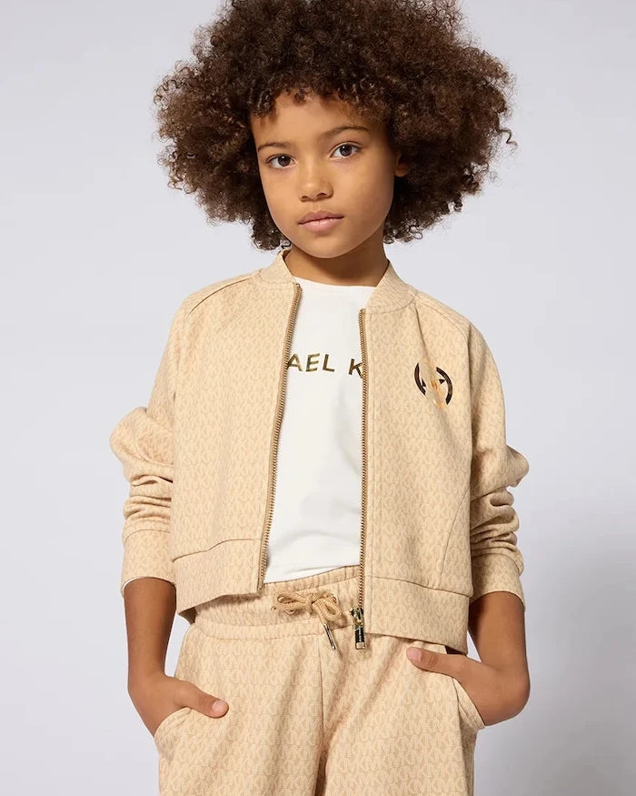 Michael Kors Çocuklar İçin Fermuarlı Sweatshirt
